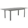 Image de Table de jardin kaki extensible aluminium, 8 places