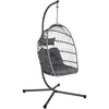 Image de  uf suspendu anthracite polyester