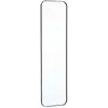 Image de Miroir rectangulaire acier noir 120cm