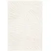 Image de Tapis intérieur motif végétal crème 80x150cm