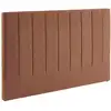 Image de Tête de lit revêtement tissu camel 170cm