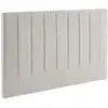 Image de Tête de lit revêtement tissu gris clair 170cm