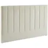 Image de Tête de lit revêtement tissu beige 170cm