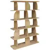 Image de Etagère, bibliothèque exotique décor bois manguier 5 niveaux,