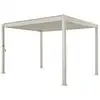 Image de Pergola bioclimatique aluminium 4x3m beige