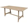 Image de Table de jardin bois d'acacia naturel 8 places