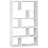 Image de Etagère asymétrique 10 compartiments, blanc