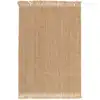 Image de Tapis en jute naturelle de haute qualité 120 x 170 cm
