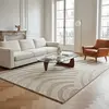 Image de Tapis en relief style japandi 160 x 230 cm