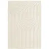 Image de Tapis très doux et graphique beige 160 x 230 cm