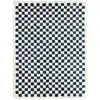 Image de Tapis à poil haut doux et confortable bleu 120 x 170 cm