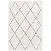 Image de Tapis shaggy de style berbère doux et volumineux beige 160 x 230 cm