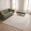 Image de Tapis design doux et luxueux facile à entretenir beige 160 x 230 cm