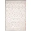 Image de Tapis design inspiration ethnique avec effet relief beige 200 x 290 cm