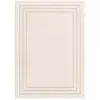 Image de Tapis design inspiration ethnique avec effet relief beige 160 x 230 cm