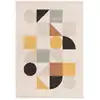 Image de Tapis souple et doux facile à entretenir multicolore 160 x 230 cm