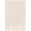 Image de Tapis shaggy ultra doux et facile à entretenir beige 120 x 170 cm