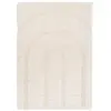 Image de Tapis shaggy ultra doux et facile à entretenir beige 200 x 290 cm