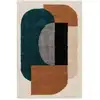 Image de Tapis design épais et confortable multicolore 200 x 290 cm