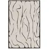 Image de Tapis ultra doux effet sculpté noir 160 x 230 cm