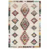 Image de Tapis shaggy design doux et volumineux de style ethnique 120 x 170 cm