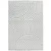 Image de Tapis avec effet relief très doux bleu 200 x 290 cm