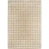 Image de Tapis avec effet relief très doux marron 200 x 290 cm