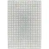 Image de Tapis avec effet relief très doux bleu 120 x 170 cm