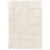Image de Tapis épais ultra doux beige 120 x 170 cm