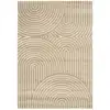 Image de Tapis avec effet relief très doux marron 200 x 290 cm