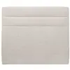 Image de Tete de lit lignes tissu beige clair 160x120