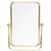 Image de Miroir de table à poser en laiton - h46 cm