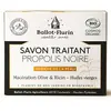 Image de Ballot-Flurin Hygiène et Soins Savon Traitant Propolis Noire Bio 100g