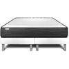Image de Ensemble 2x90x200 matelas mémoire de forme sommier blanc