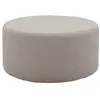 Image de Pouf tissu bouclette gris clair l 70 cm