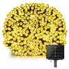 Image de Guirlande solaire plastique noir 400led