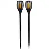 Image de 2 mini torches solaires maity sun led - h 70 cm - blanc chaud