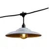 Image de Guirlande industriel e27 acier gris 6m