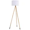 Image de Lampadaire sans fil polyéthylène beige h150cm
