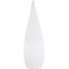 Image de Lampadaire sans fil polyéthylène blanc h80cm
