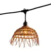 Image de Guirlande connectable e27 polyrotin marron 6m