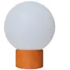Image de Lampe de table sans fil terre cuite rouge h25cm