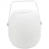 Image de Lampe enceinte bluetooth sans fil polyéthylène blanc 10w