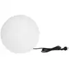 Image de Boule lumineuse secteur polyéthylène blanc d50cm