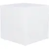 Image de Cube lumineux sans fil plastique blanc H40cm
