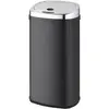 Image de Poubelle de cuisine automatique acier inoxydable noir 42l