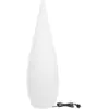 Image de Lampadaire secteur polyéthylène blanc h120cm