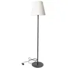 Image de Lampadaire secteur acier gris h150cm