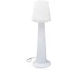 Image de Lampadaire secteur polyéthylène blanc h110cm