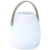 Image de Lampe enceinte bluetooth sans fil polyéthylène beige 5w